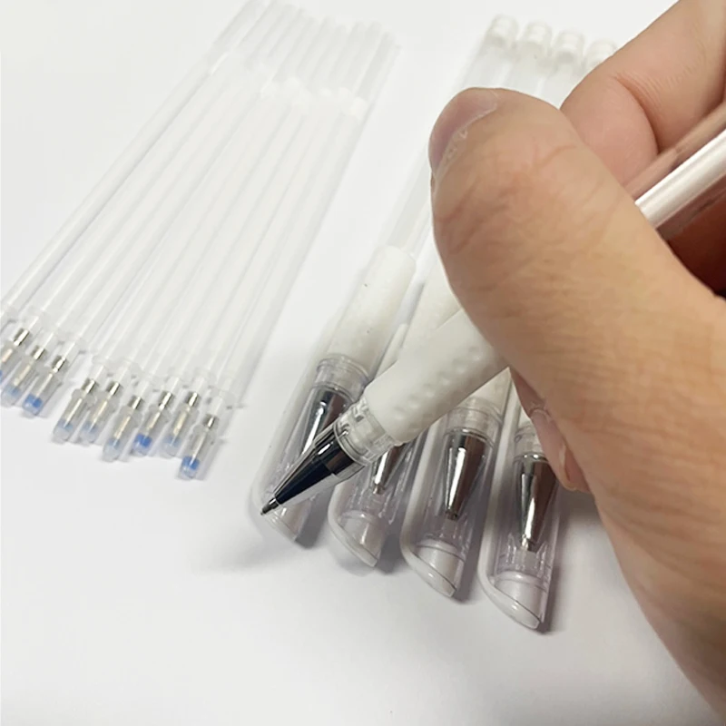 

1Pcs White Surgical Skin Marker Eyebrow Tattoo Pen Waterproof Marker Brow Pencil Microblading Permanent Art Makeup Accesories