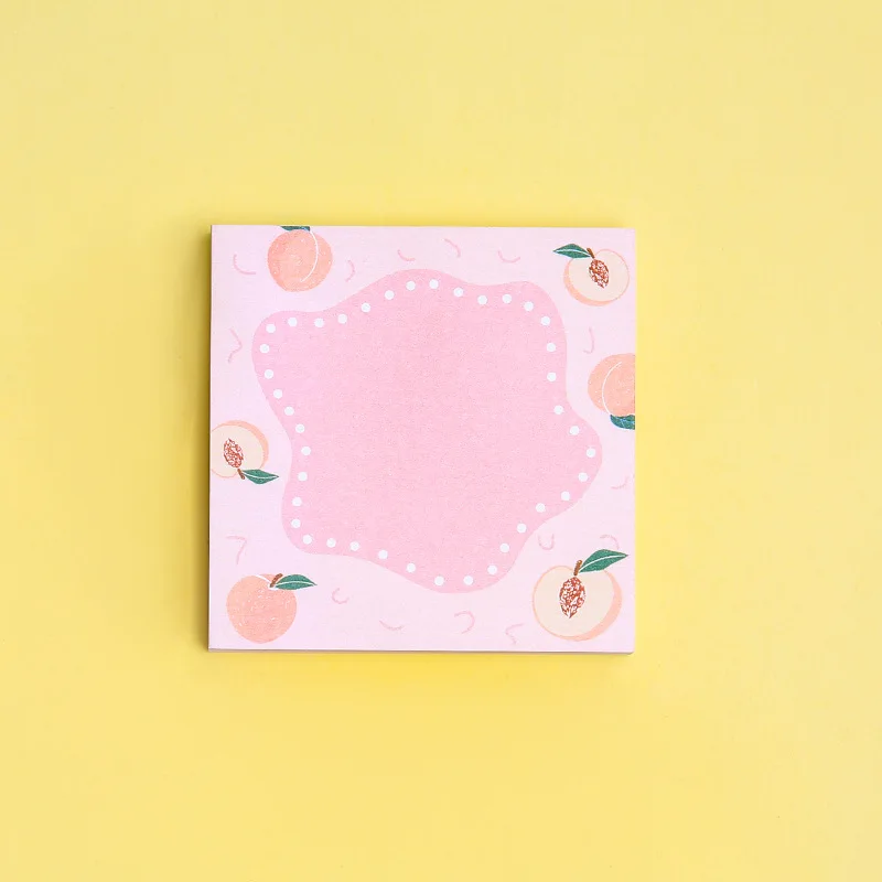 Стикеры для записей в виде фруктов 80 листов |