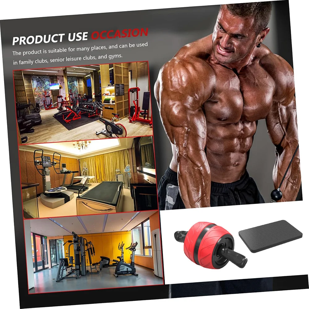 Ролик для здорового живота с коленным ковриком из АБС-пластика