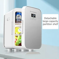 gkfly 13 5l 220v portable freezer fridge 65w 78w autos home small refrigerator cooler 12v car fridge beverage cooler for outdoor