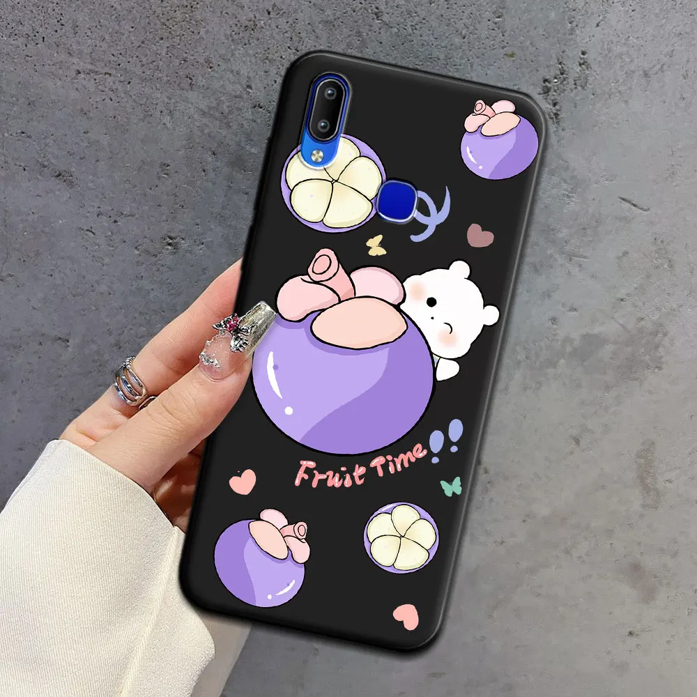 ДЛЯ Vivo Y91 /Y91i / vivo 1811 1814 1807 чехол мультяшный Мягкий силиконовый из ТПУ с мороженым