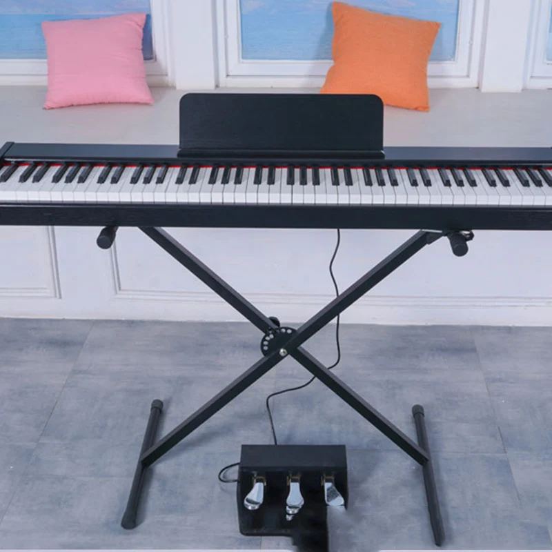 

Профессиональное детское пианино, электрическое пианино для взрослых и детей, портативный Midi-контроллер, 88 клавиш, средний инструмент Teclado