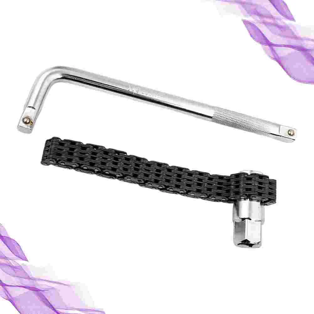 

1 Set Of Socket Portable Practical Repair Filter Spanner Socket for Car