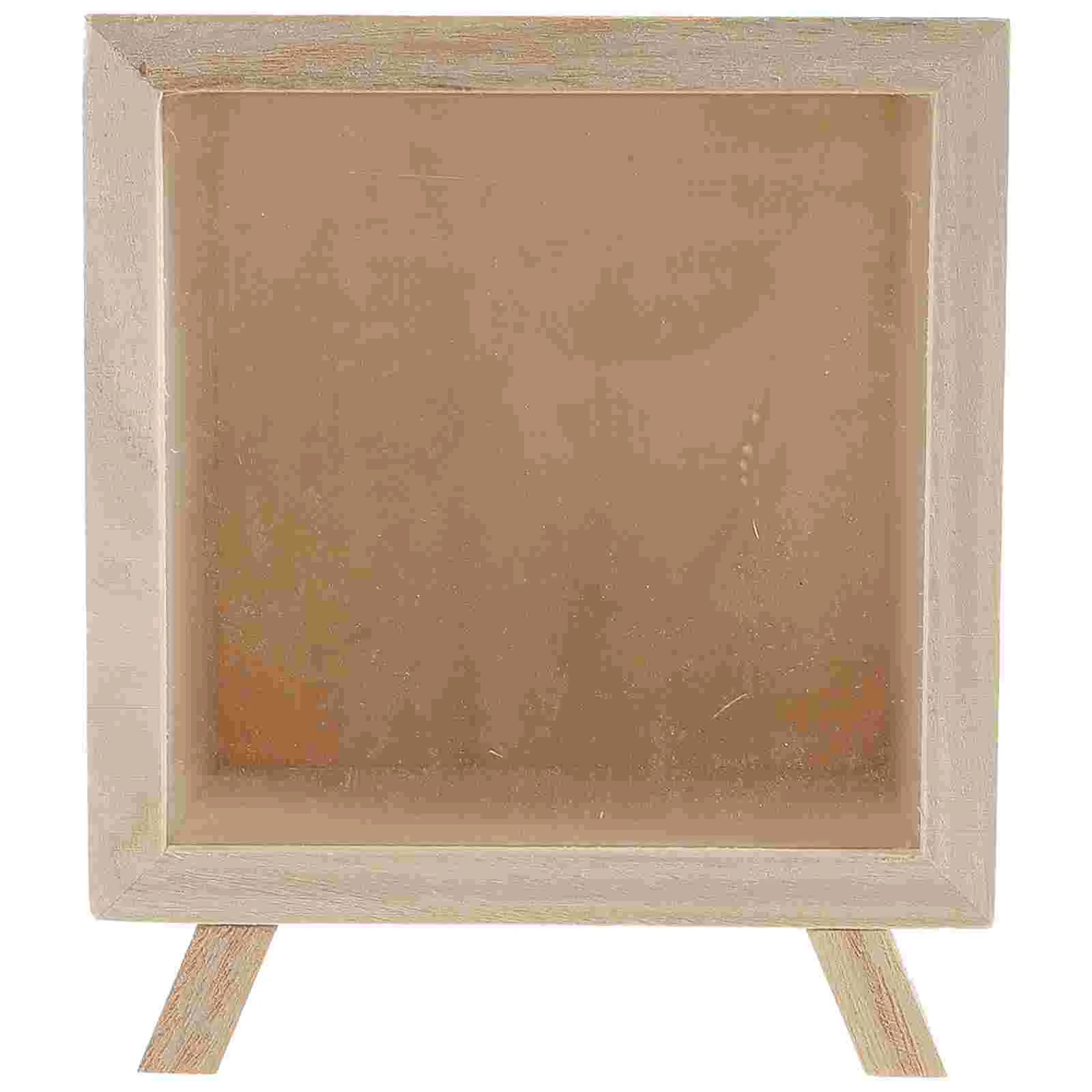 

Bank Piggy Woodenboxmoney Wood Kids Jar Saving Cash Clear Gift Girls Portable Boys Decoration Mini Change Display Case Favor