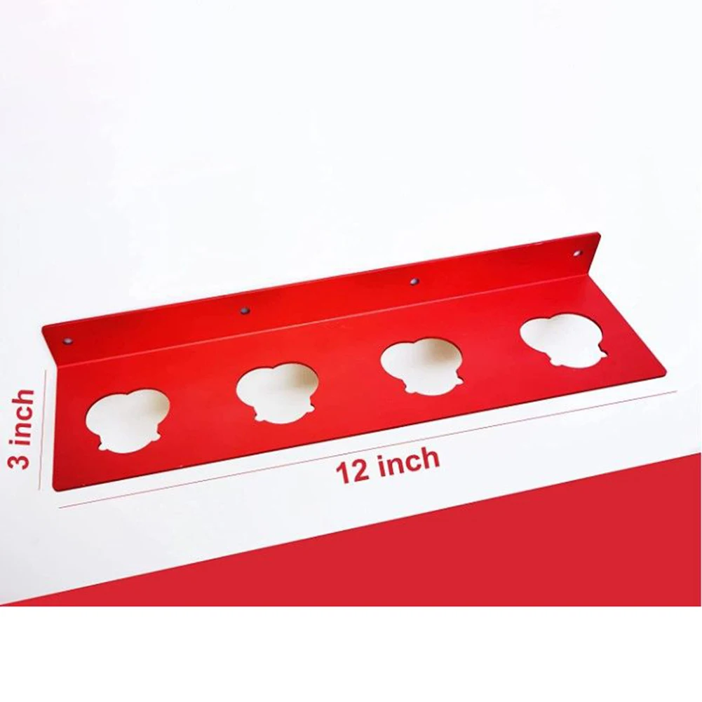 

Battery Holder For M12 With 4 Slot Container 24”x5”x5” Power Tool Batteries Storage Accessories