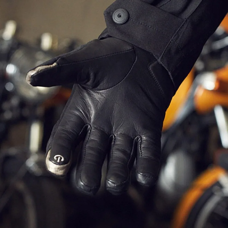 Зимние теплые водонепроницаемые защитные перчатки PWR ARAMID Carver H2O мотоциклетные