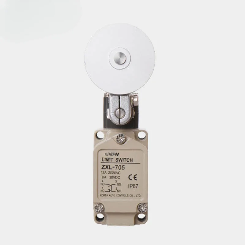 ZXL-705 Ход 12А Алюминиевый сплав Роликовый водонепроницаемый концевой выключатель