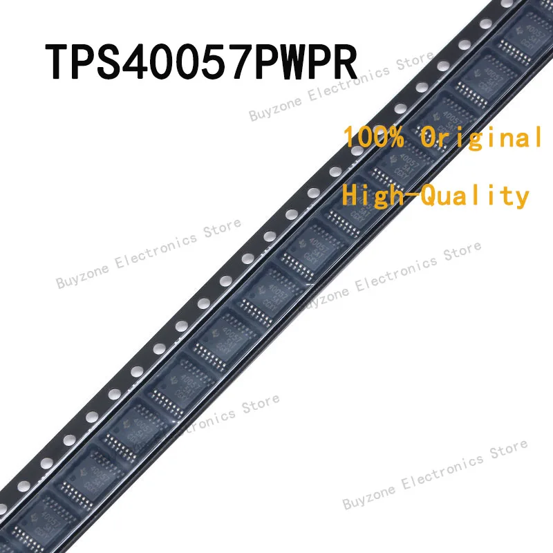 

5PCS/LOT 100% quality original TPS40057PWPR TSSOP-16 DC/DC Cntrlr Single-OUT Step Down 1000kHz 16-Pin HTSSOP EP