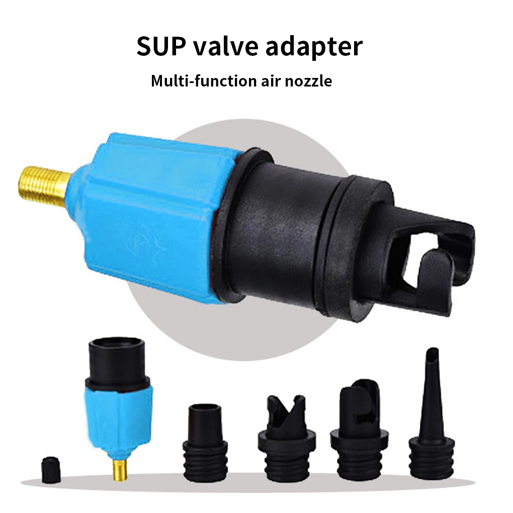 

Air Pump Adapter Inflatable Boat Air Valve Adapter Portable Paddle Board Compressor Accessory