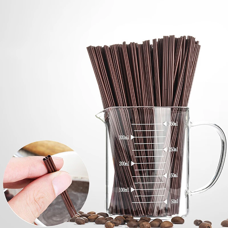 100 шт. одноразовые пластиковые мешалки с 3 отверстиями 18 см