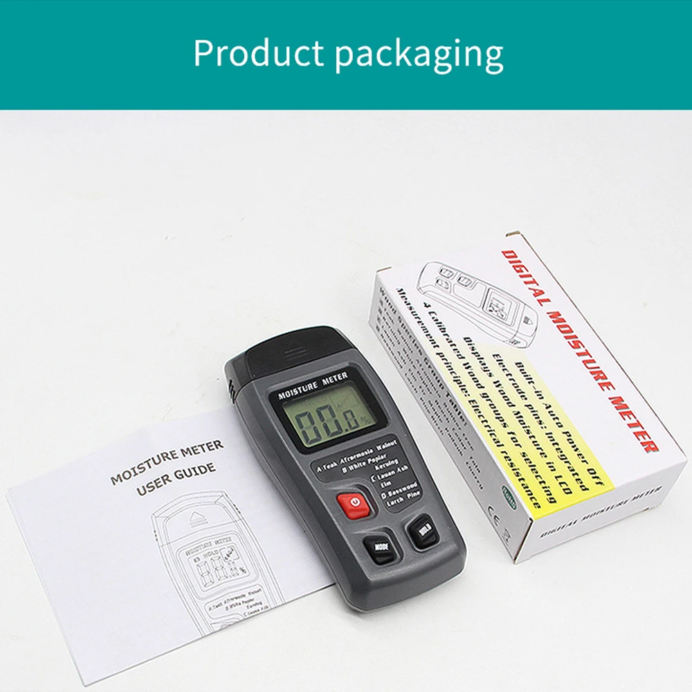 

Цифровой измеритель влажности древесины BSIDE EMT01