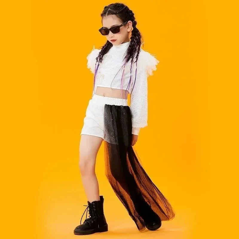 Танцевальные соревнования одежда для выступлений новый детский костюм Одежда