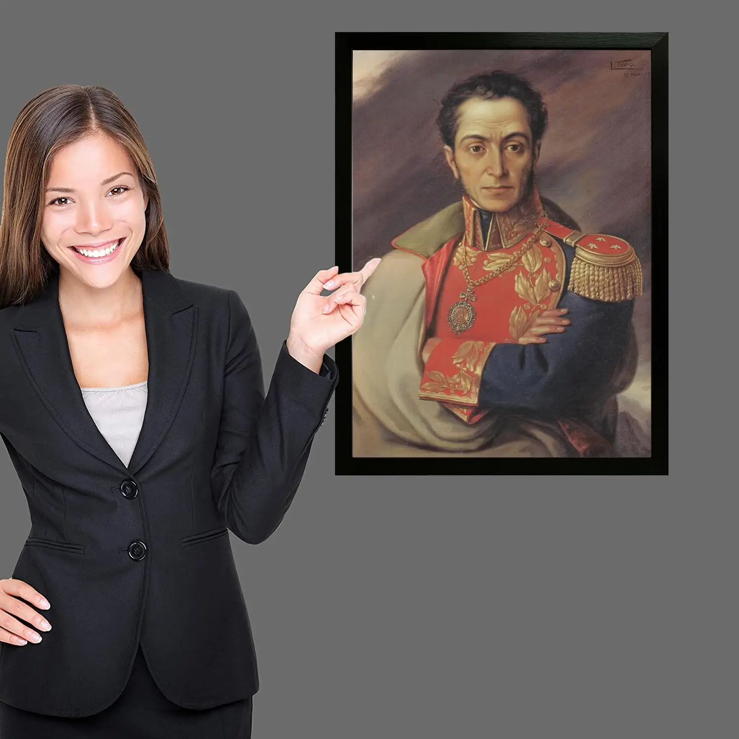 Simon Bolivar холст художественный постер и настенное искусство печать с изображением