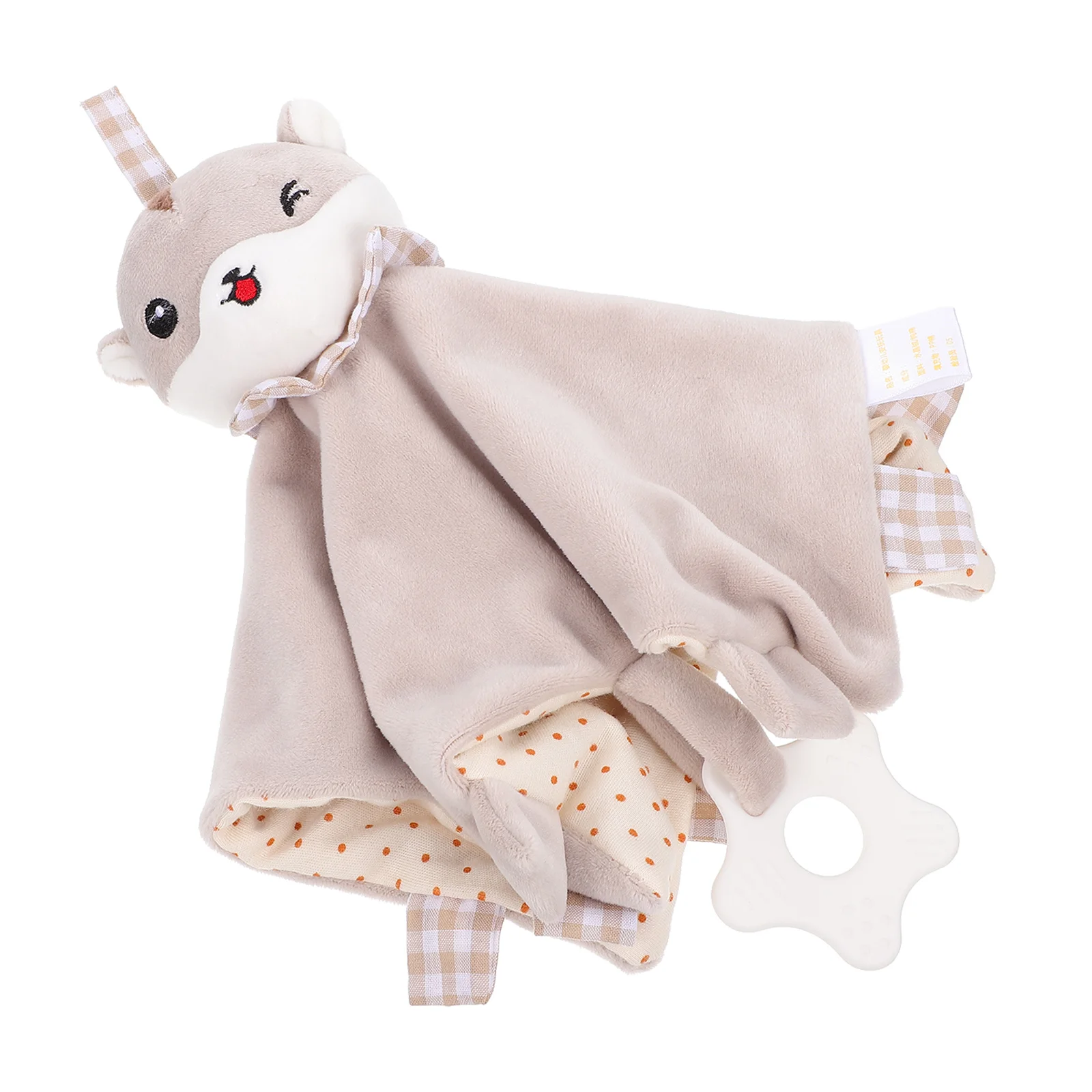 

Baby Blankettoy Animal Stroller Hamster Stuffed Elephant Blanketsnewbornsoothing Snuggle Teether Unisex Toddler Towel Jitter