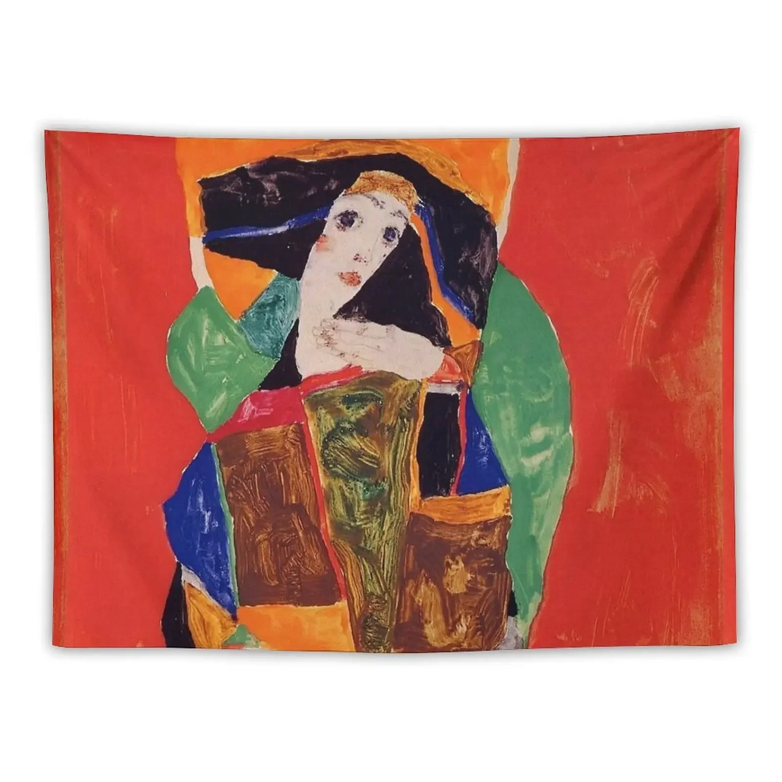 Гобелен Egon Schiele Портрет женщины 1912 года