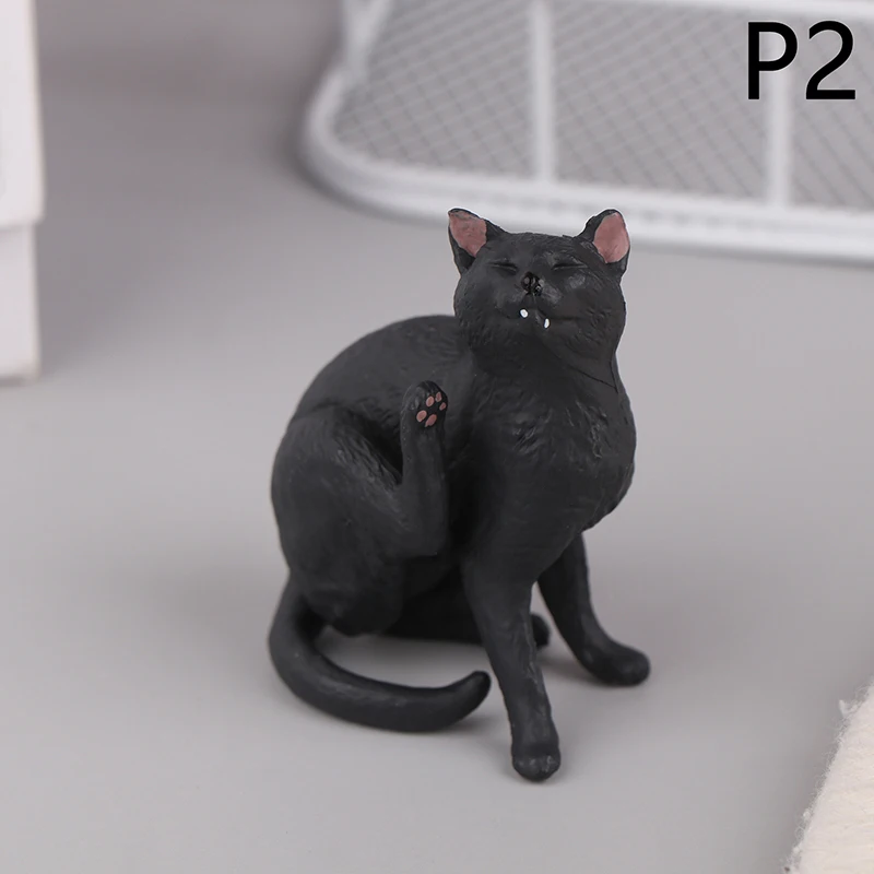 

Пластиковая модель кота Персидский кот