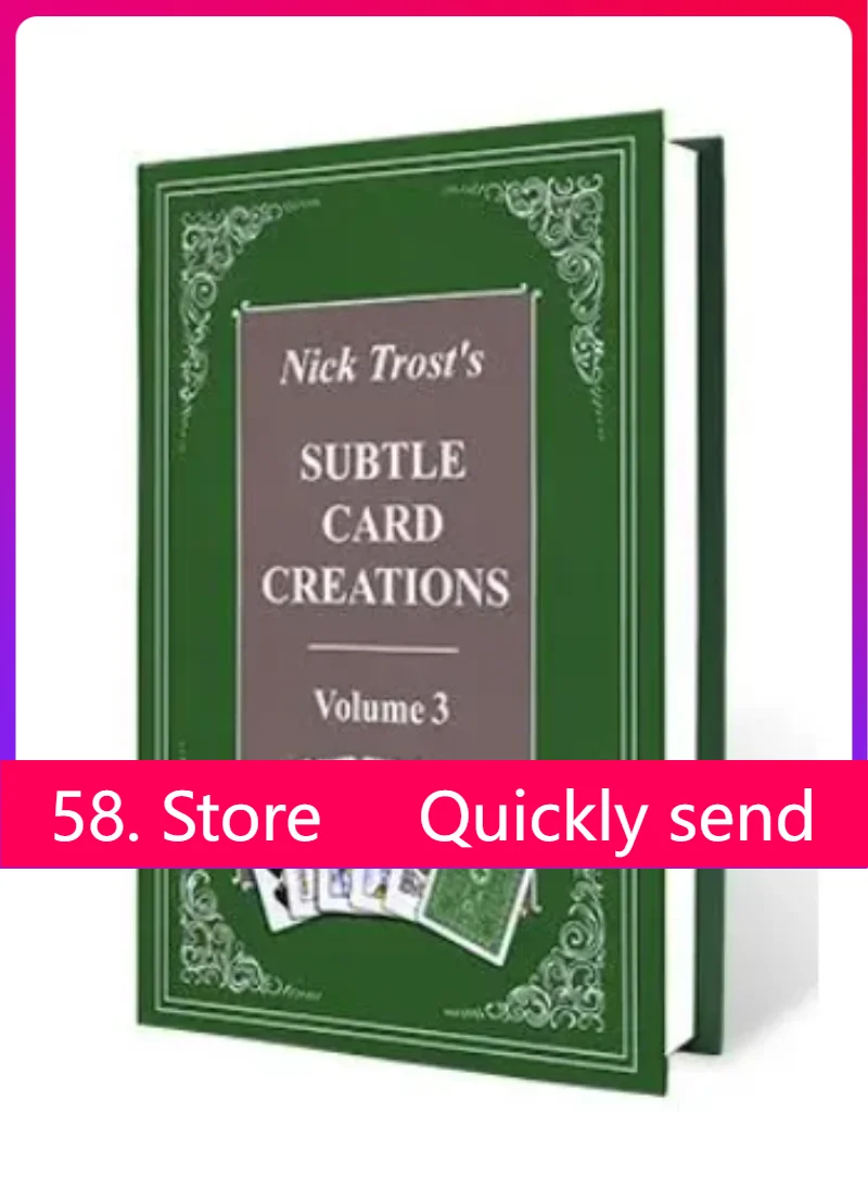 Новый Nick Trost 2025 года — Creations Subtle Card, том 3 — Волшебные трюки (58, загрузка в магазине) (art.: 3920d31ff33a2) - 3920d31ff33a2