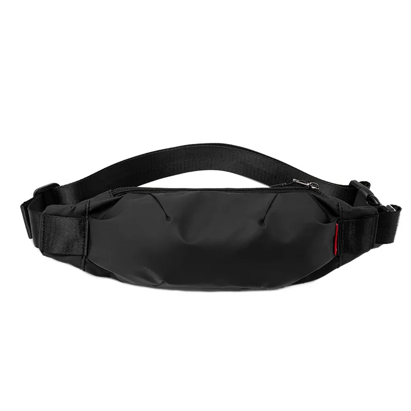 Men's Trendy Mini Waist Bag, Can Be Worn Single Shoulder, Crossbody Or Chest Sling, Fashionable With Ins Style Pochete