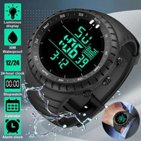 synoke brand men sports watches fashion chronos waterproof led digital watch man military wrist watch relogio masculino