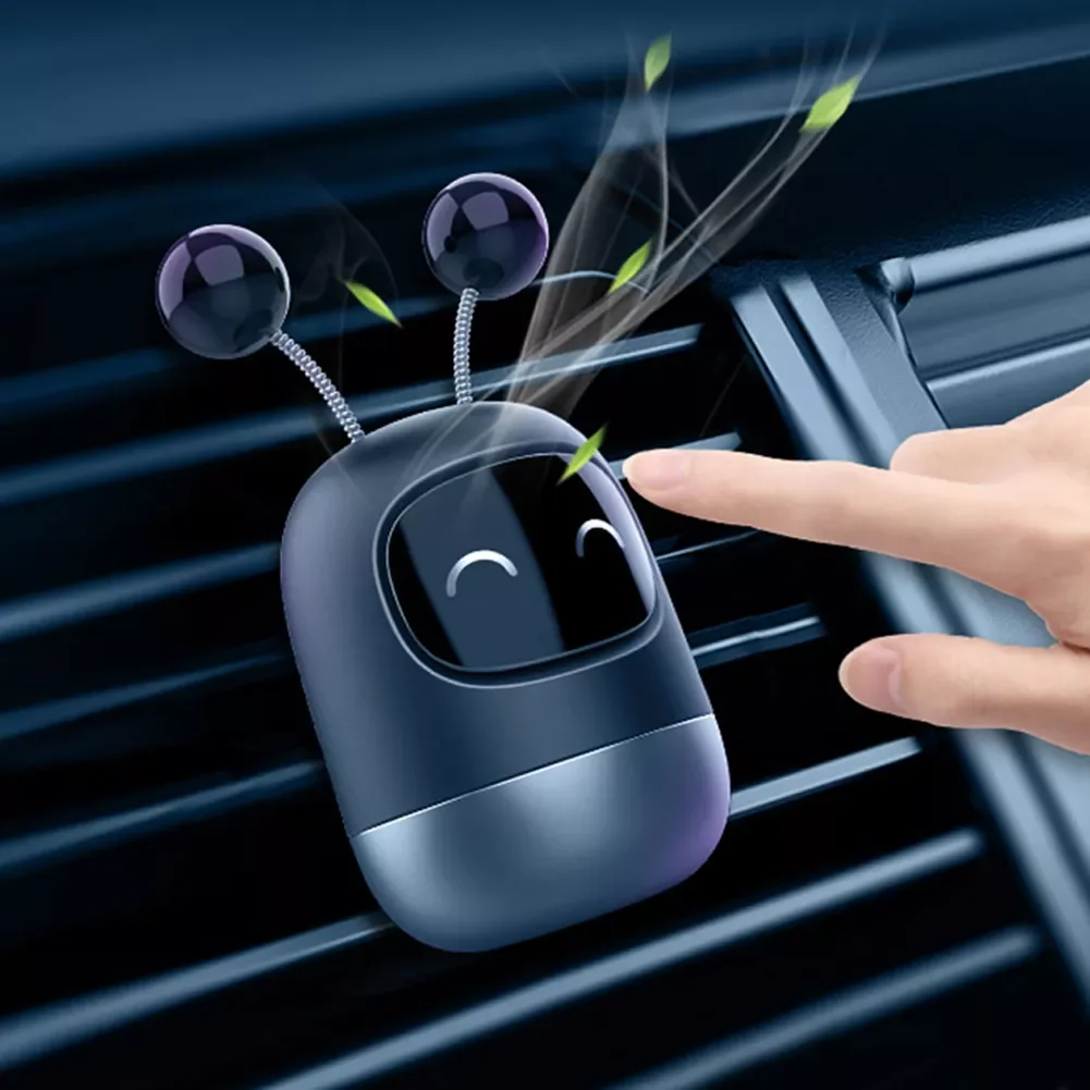 

Car Air Freshener Auto Cute Mini Robot Air Vent Clip Parfum Flavoring Ventilation Outlet Aromatherapy Car Interior Accessories