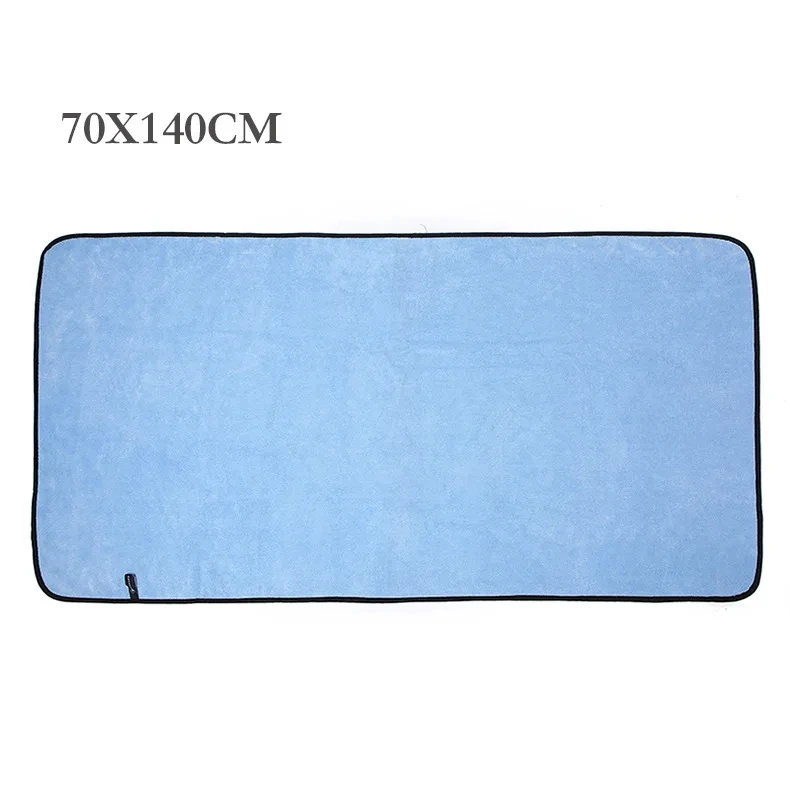 Большое полотенце для домашних животных впитывающее быстросохнущее ванны собак