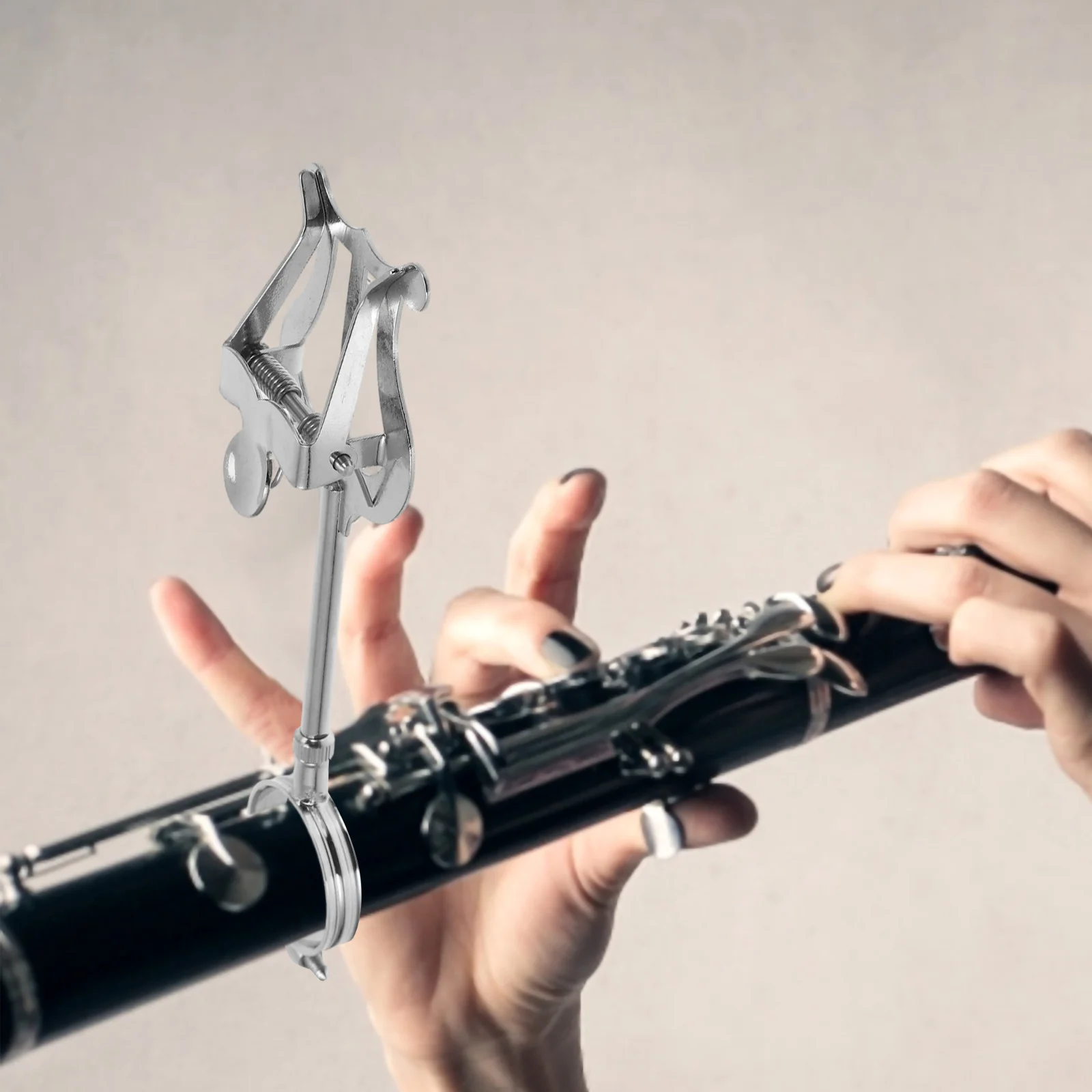 Саксофон маленький кларнет музыкальная папка студенческая подставка для