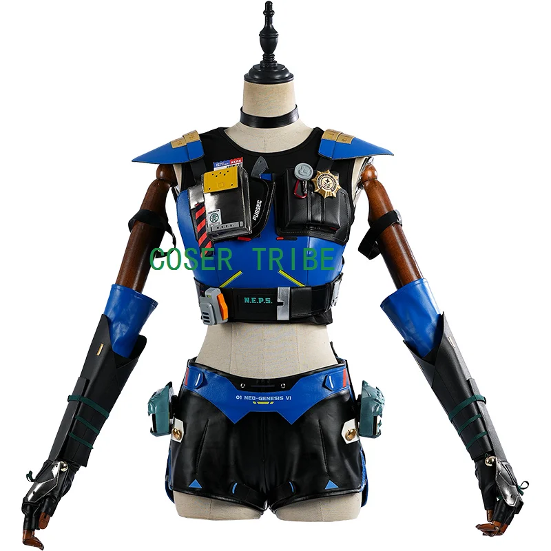 Костюм для косплея COSER TRIBE Zenless Zone Zero Qingyi Mufti аниме искусственная униформа одежда