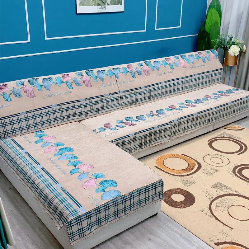 

Simple modern sofa cushion non-slip seat cushion winter four seasons universal sofa cover full cover