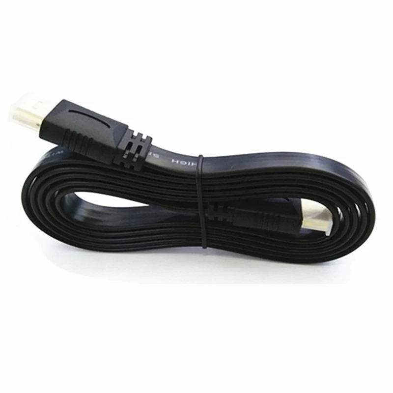 

1pc High Quality 30cm Full HD Short Cable Support 3D Flat HDMI-compatible Cable Cord for Audio VideoMale to Male Plug HDTV TV A