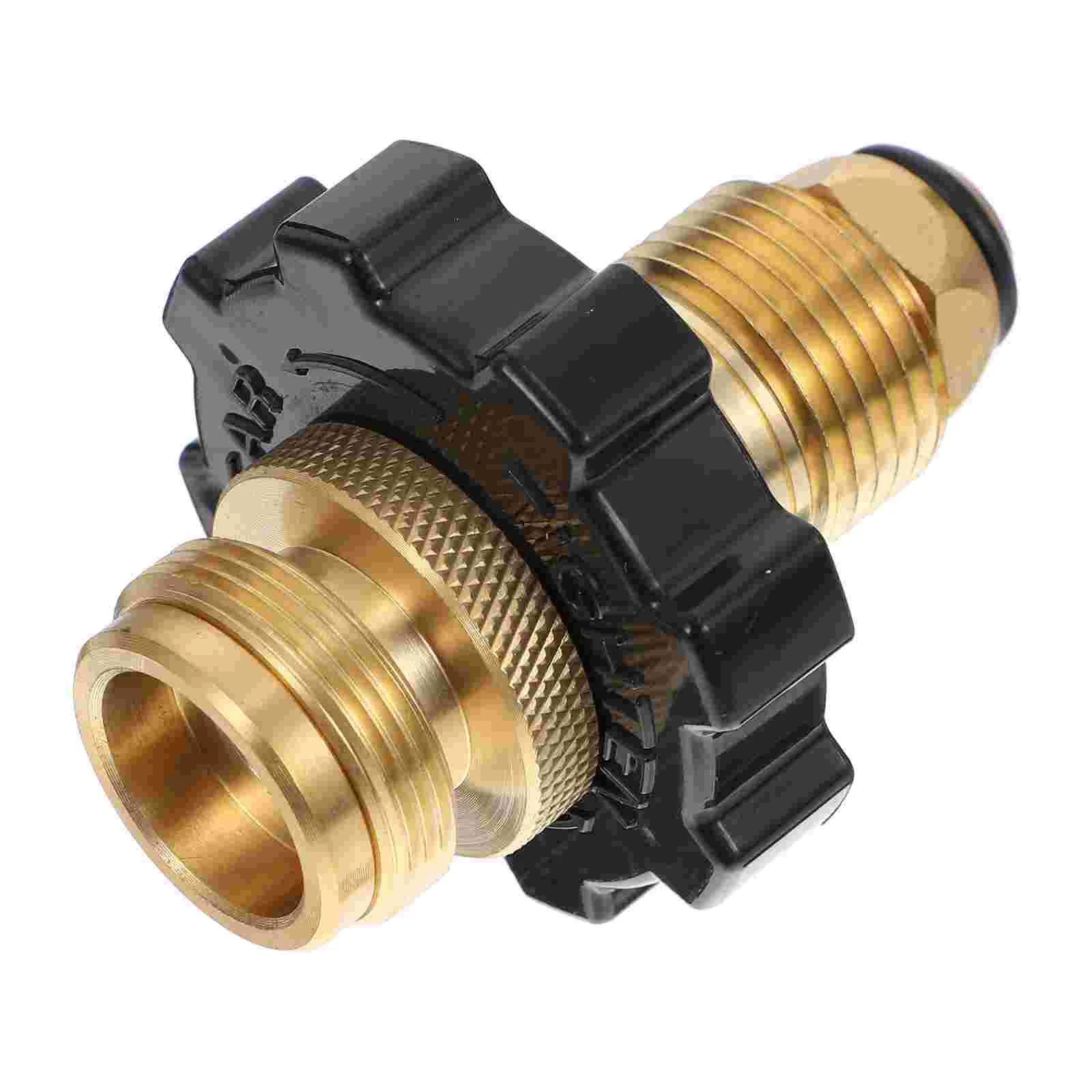 

1Pc Camping Adapter Propane Small Tank Gas Tank Conversion Head (US Standard)