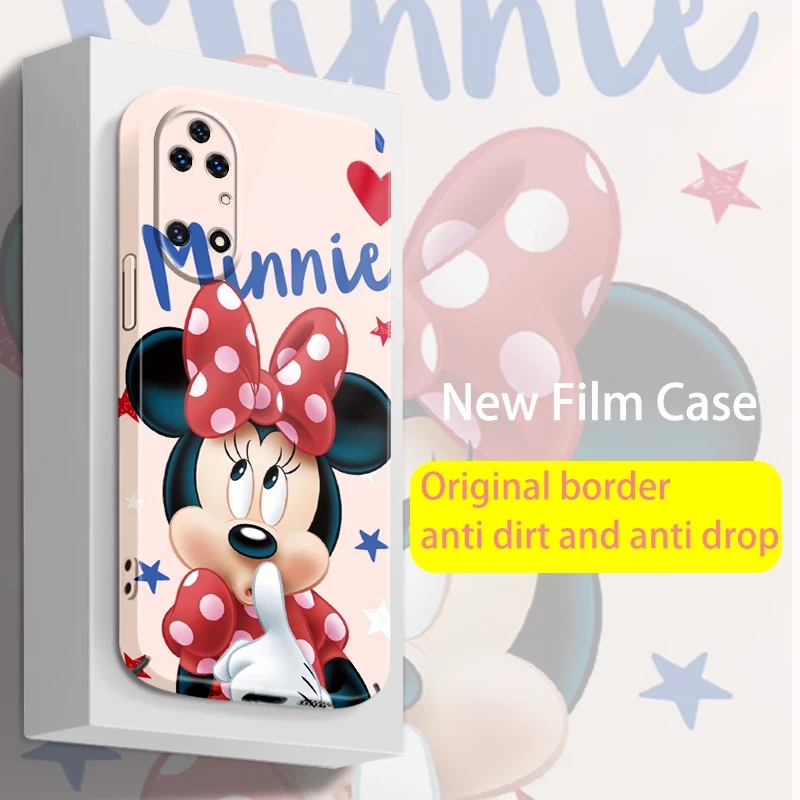 

Disney Mickey Mouse Love For Huawei P50 P40 P30 P20 Nova Y70 10 9 8 7 SE Pro Lite 5G Feilin Film Phone Case Hard Cover