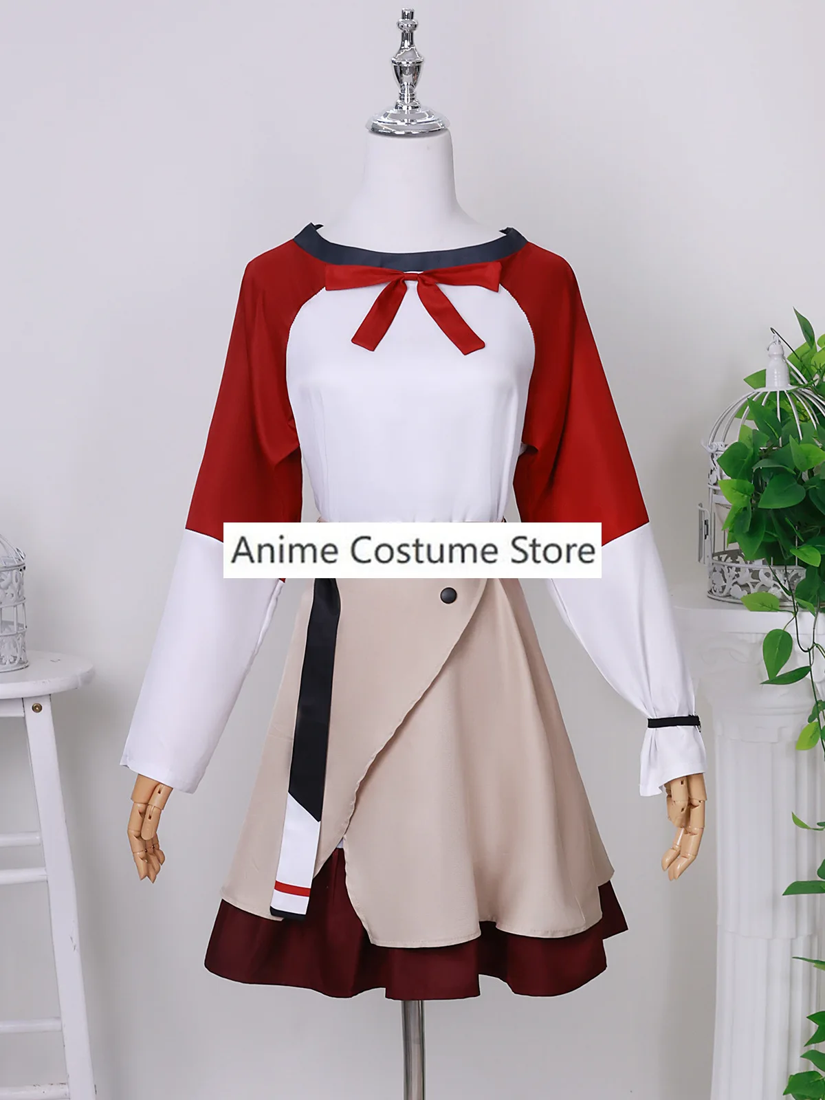 Mahiru Kouzuki косплей костюм парик аниме Медуза не может плавать в ночном платье юбка