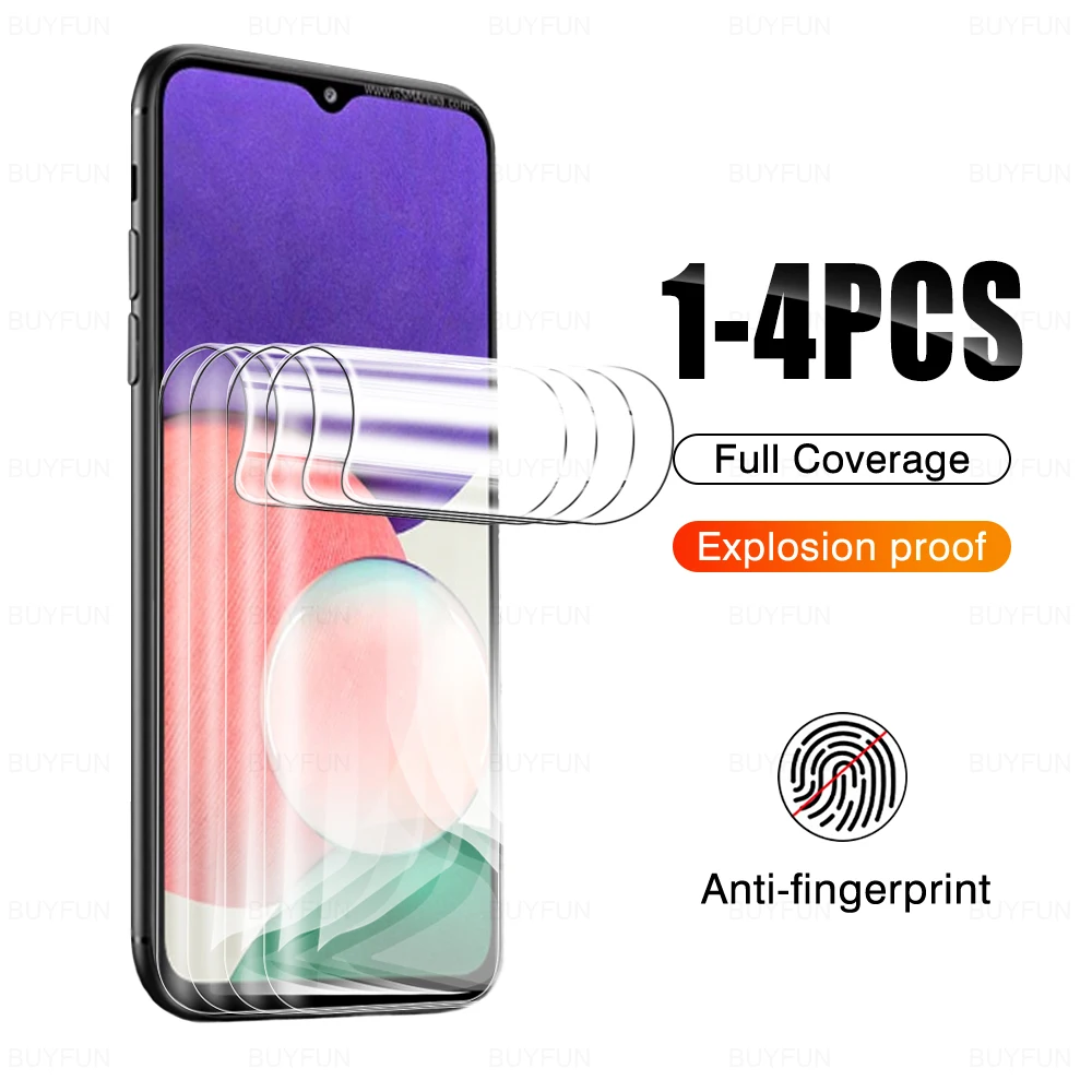 

4pcs/3pcs/2pcs/1pc Hydrogel Films for Samsung Galaxy A22 4G 5G A21s A22s A23 A30s A31 A32 A33 A40 A41 A42 A20e A7 A8plus 20000D