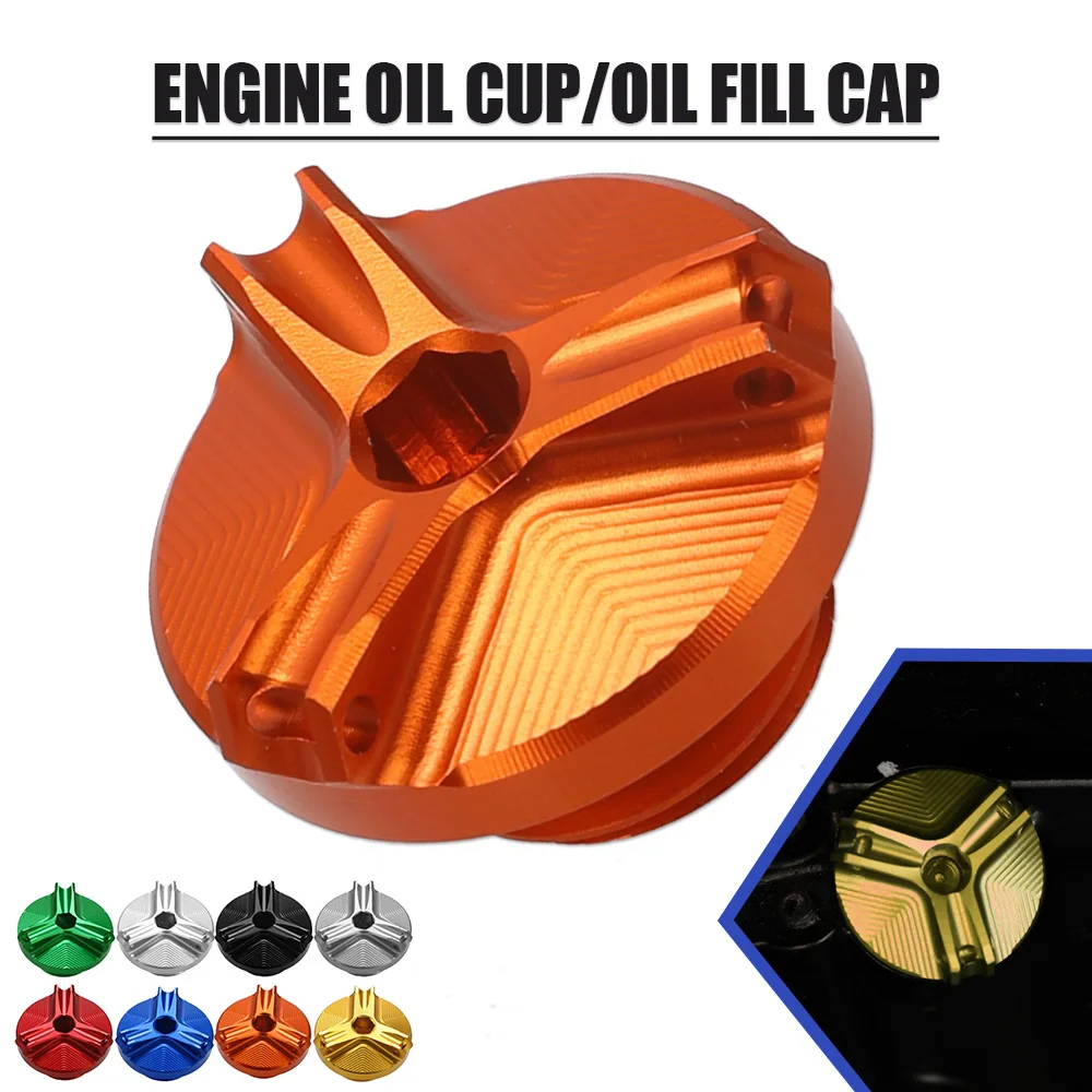 

Motorcycle CNC Aluminum Engine Plug Cap Oil Filter Cover FOR DUKE 790 2018 2019 2020 1290 SUPER DUKE R 2013 2014 2015 2016