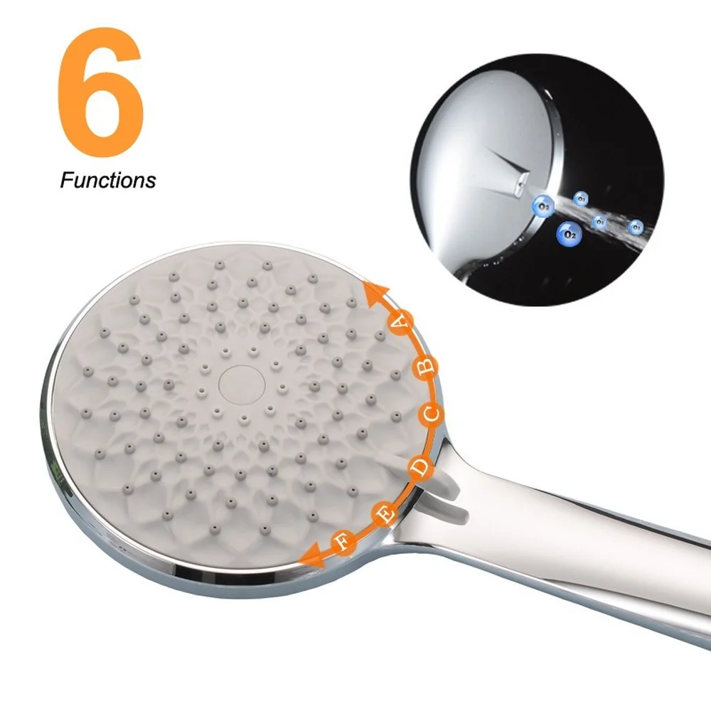 

Насадка для душа с экономией воды, 6 функций