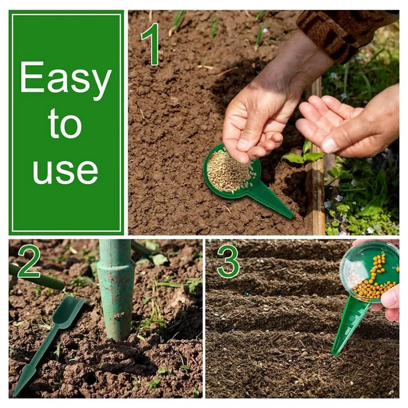 6 шт. ручной мини-сеяльный инструмент для семян