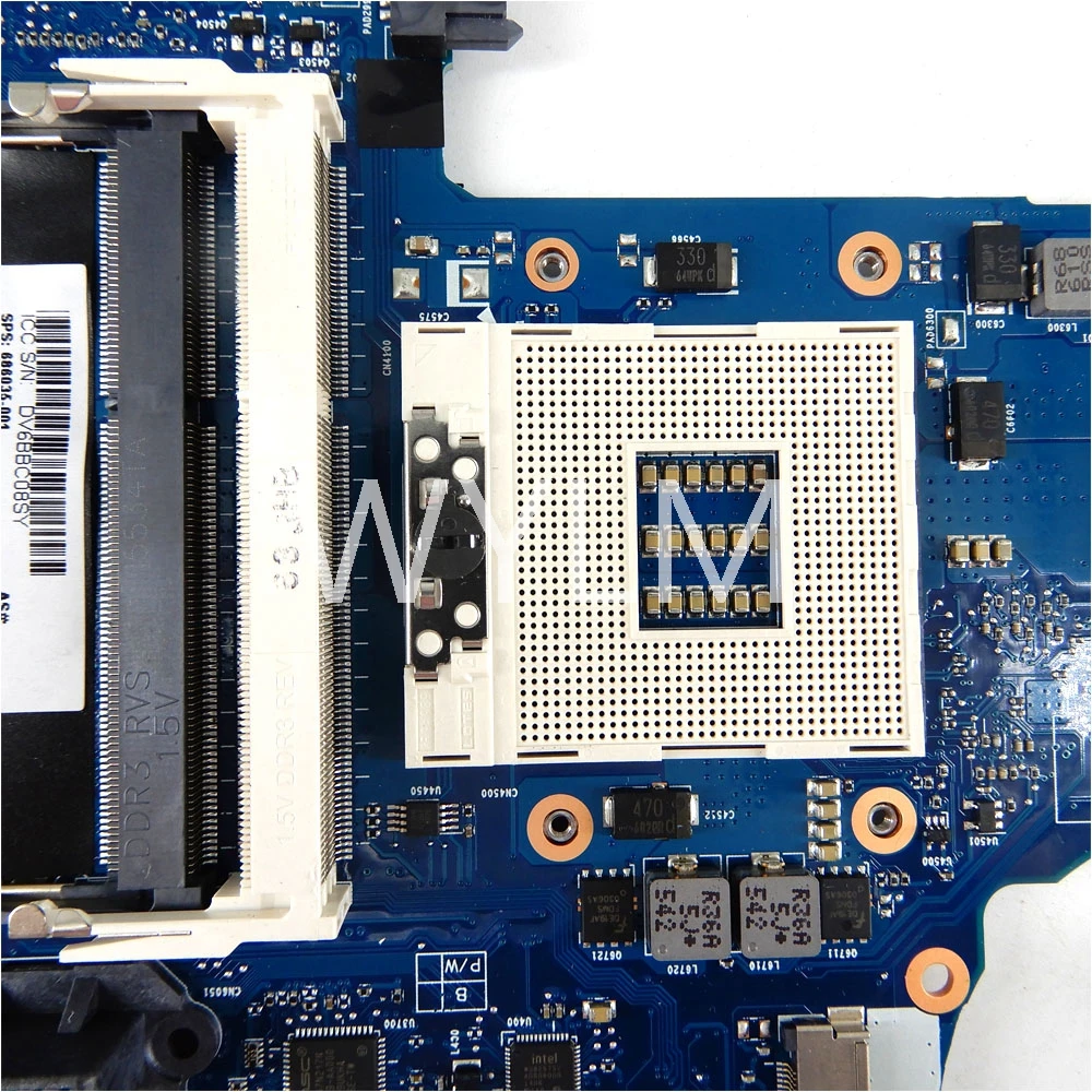 Материнская плата 8470P 6470B 8470 Вт 686035-601 для ноутбука HP ELITEBOOK Probook протестированная
