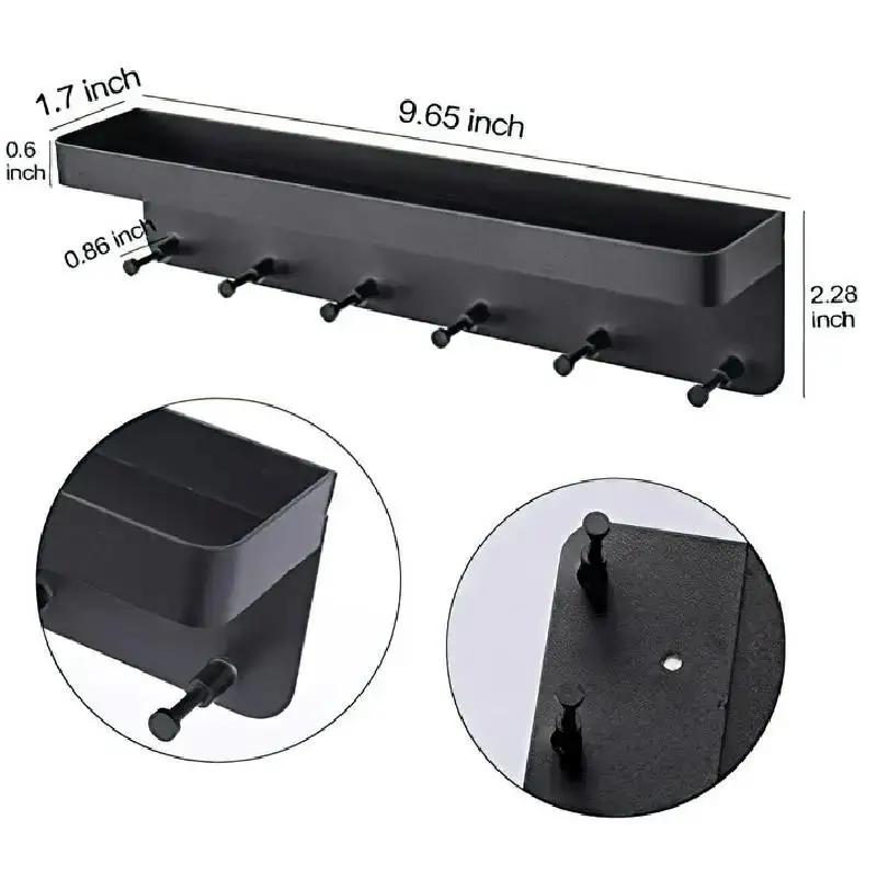 Белый держатель для ключей настенного декора почтовая полка сортировщик