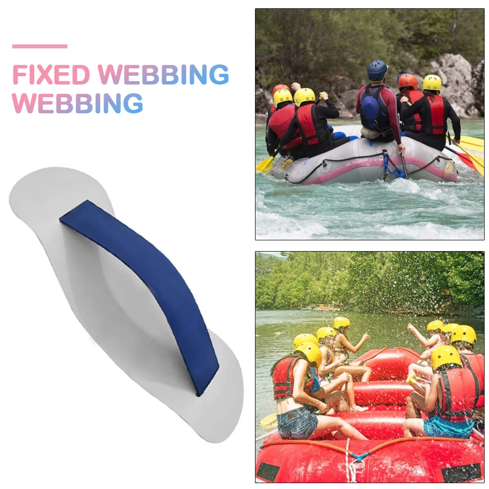 

Water Sports Marine Boat Canoe Yacht Accessories Inflatable Seat Hook Fixed Strap PVC Handle for Raft Canoe Kayak