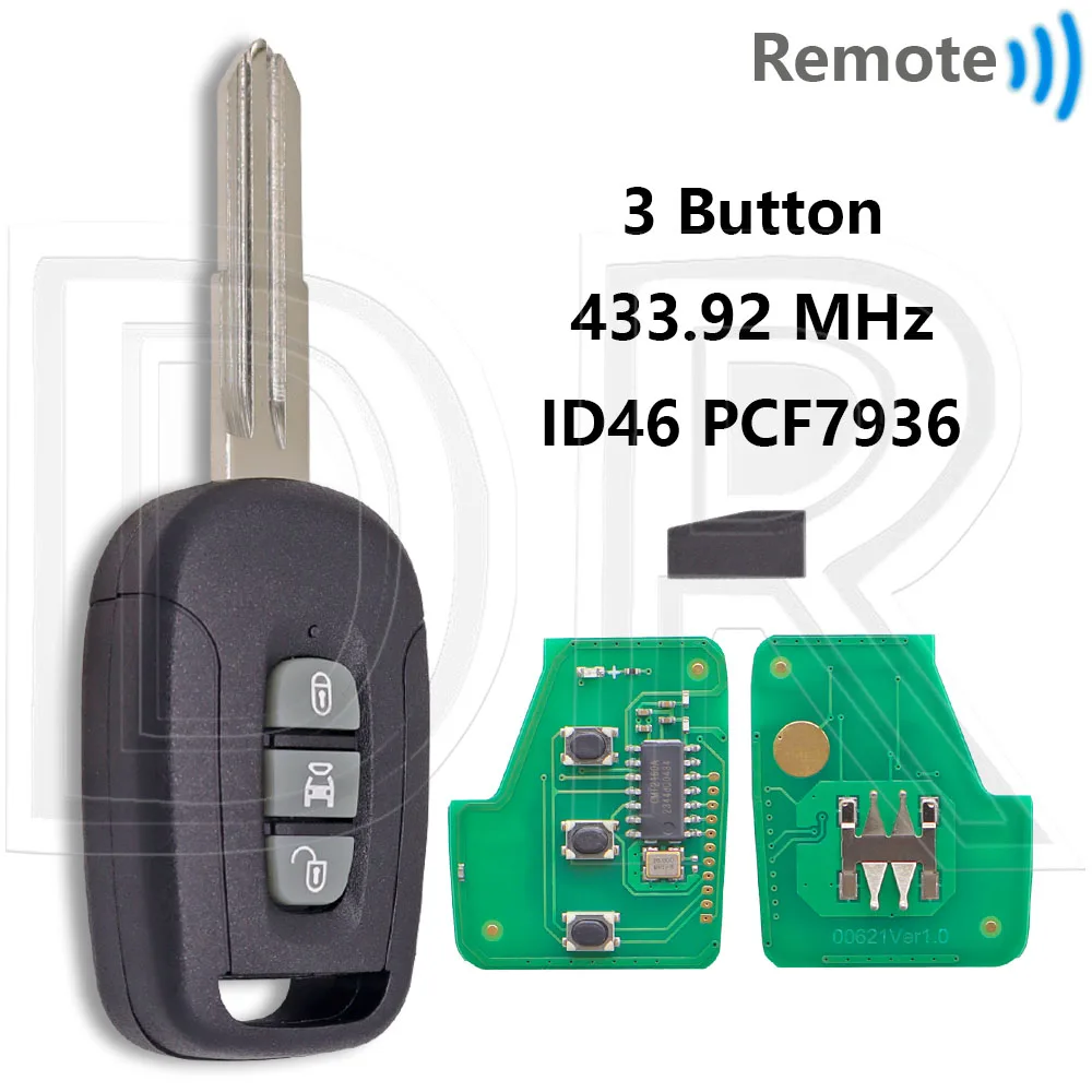 

Отличный OKA-150T/151T ID46 PCF7936 433 МГц автомобильный пульт дистанционного управления умный ключ для Chevrolet Captiva Holden 5 7 2008-2013 Opel Antara