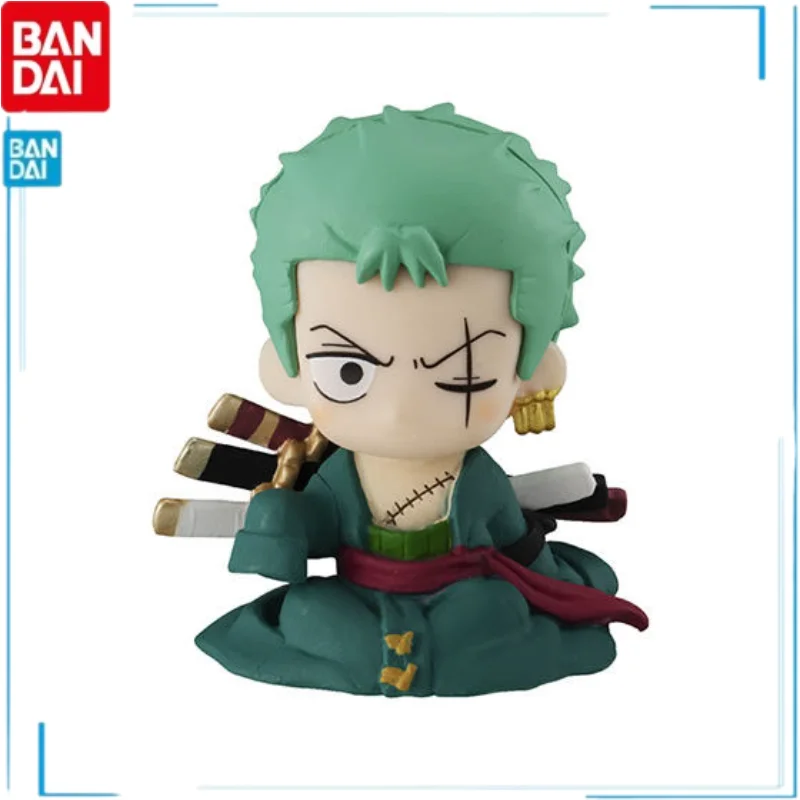 

BANDAI Gashapon ONE PIECE Monkey D. Luffy Nami Roronoa Zoro Genuine Anime Figures Model Collection Hobby Gifts Toys