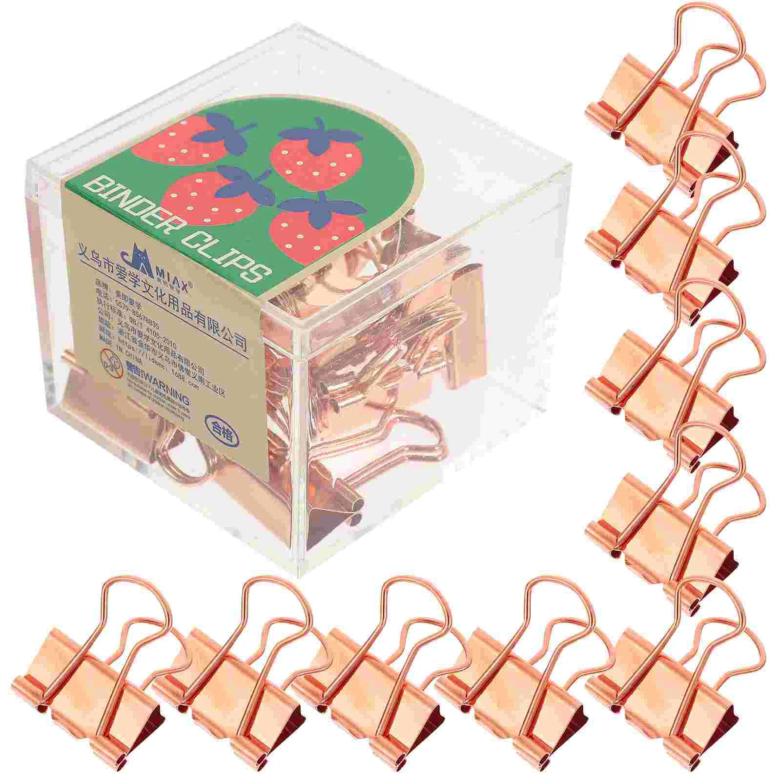 

Light Luxury Elliot Folder Office Colored Binder Clips Small Metal School Supplies