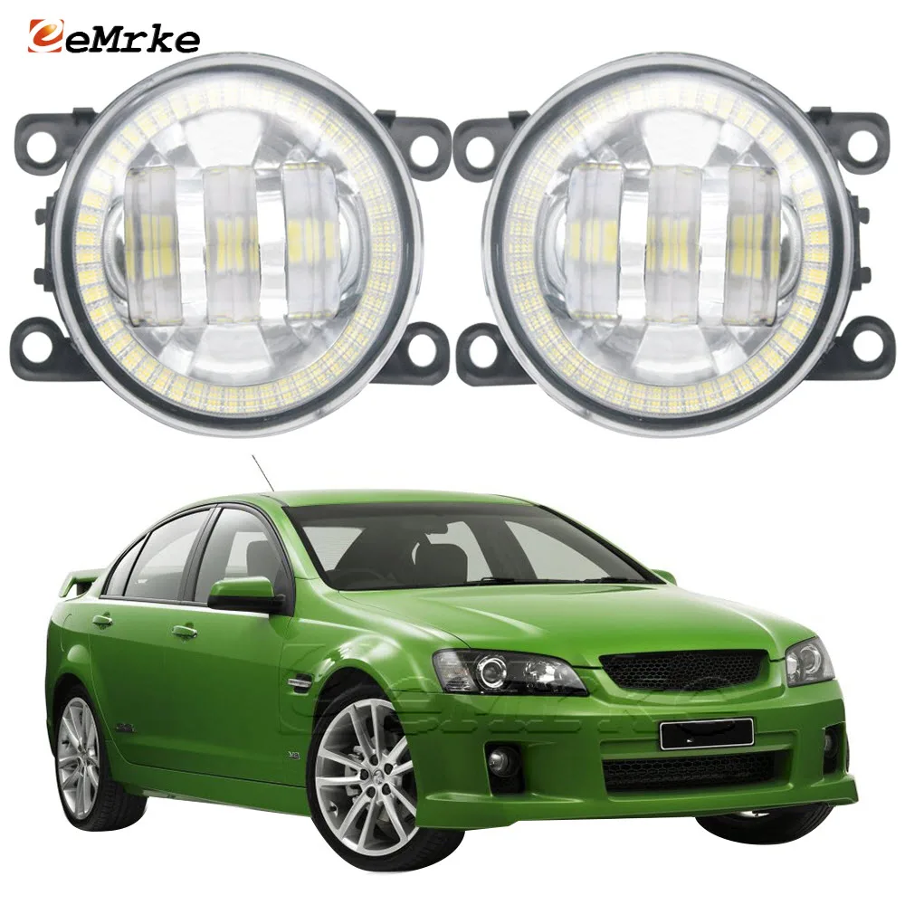 

LED Car Fog Lamp Assembly for Holden Commodore SS VE V /SV6 Serie 1 08/2006-09/2010 Angel Eyes Halo DRL Aperture Driving Lights