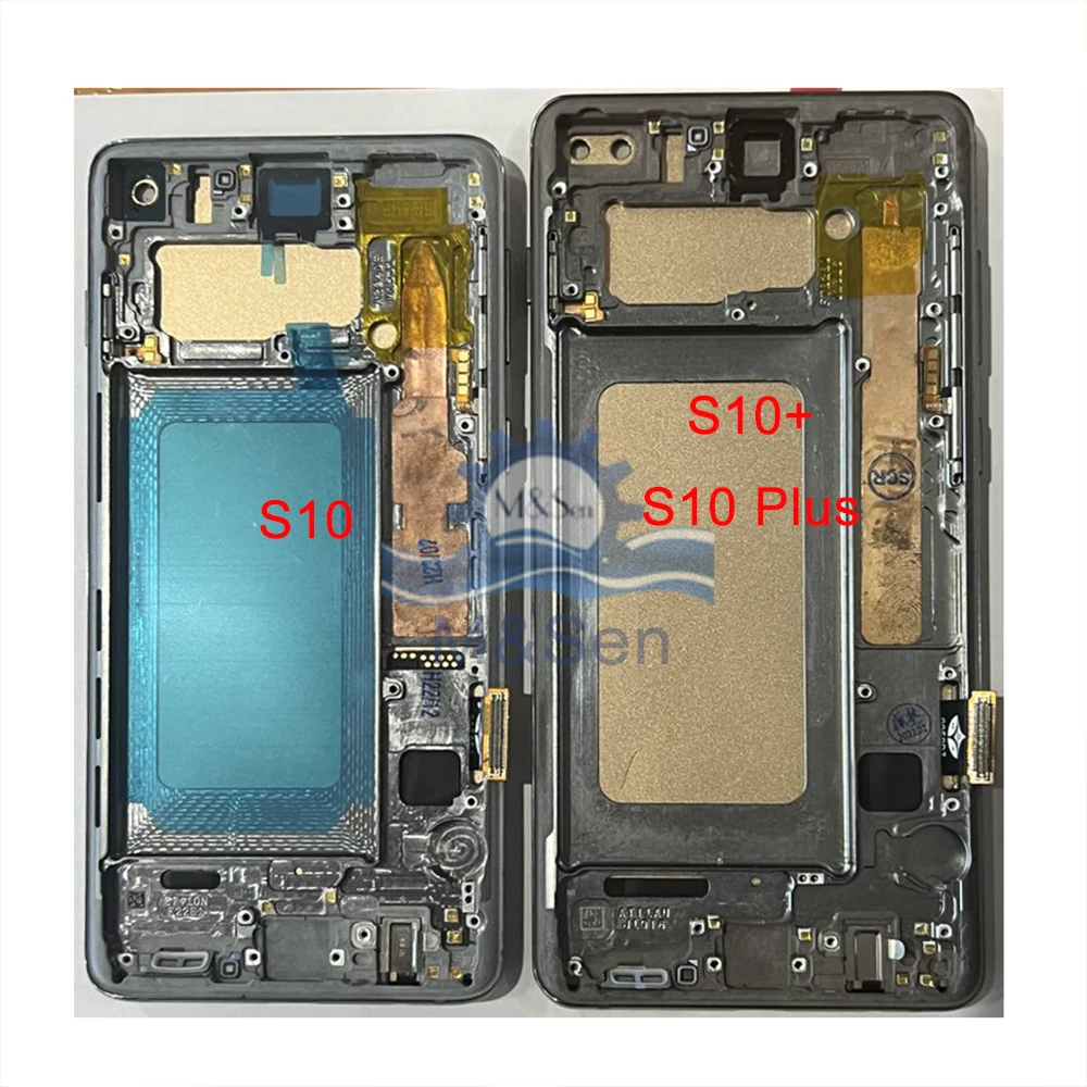 

TFT For Samsung Galaxy S10 LCD SM-G973 Screen Display Frame+Touch Panel For Samsung Galaxy S10+ S10 Plus G975F LCD NoFingerprint