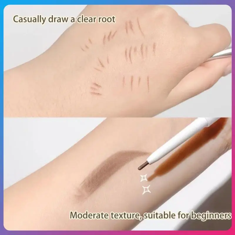 

Ultra Fine Eyebrow Pencil Waterproof Long Lasting Natural Eyebrow Pen Tint Female Makeup Draw Brow Tools