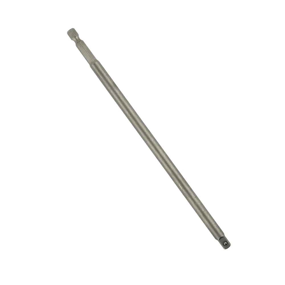 

200mm Extension Drill Bits Bar Impact Socket Adapter 1/4 3/8 1/2 Inch Hex Chrome Vanadium Steel For Manual Pneumatic Screwdriver