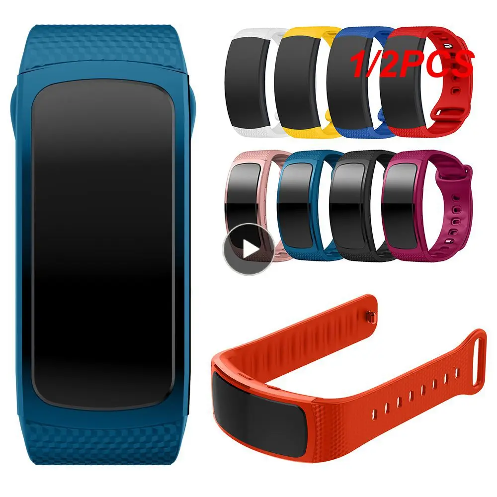 

1/2 шт., силиконовые ремешки для фитнес-браслета Gear Fit 2