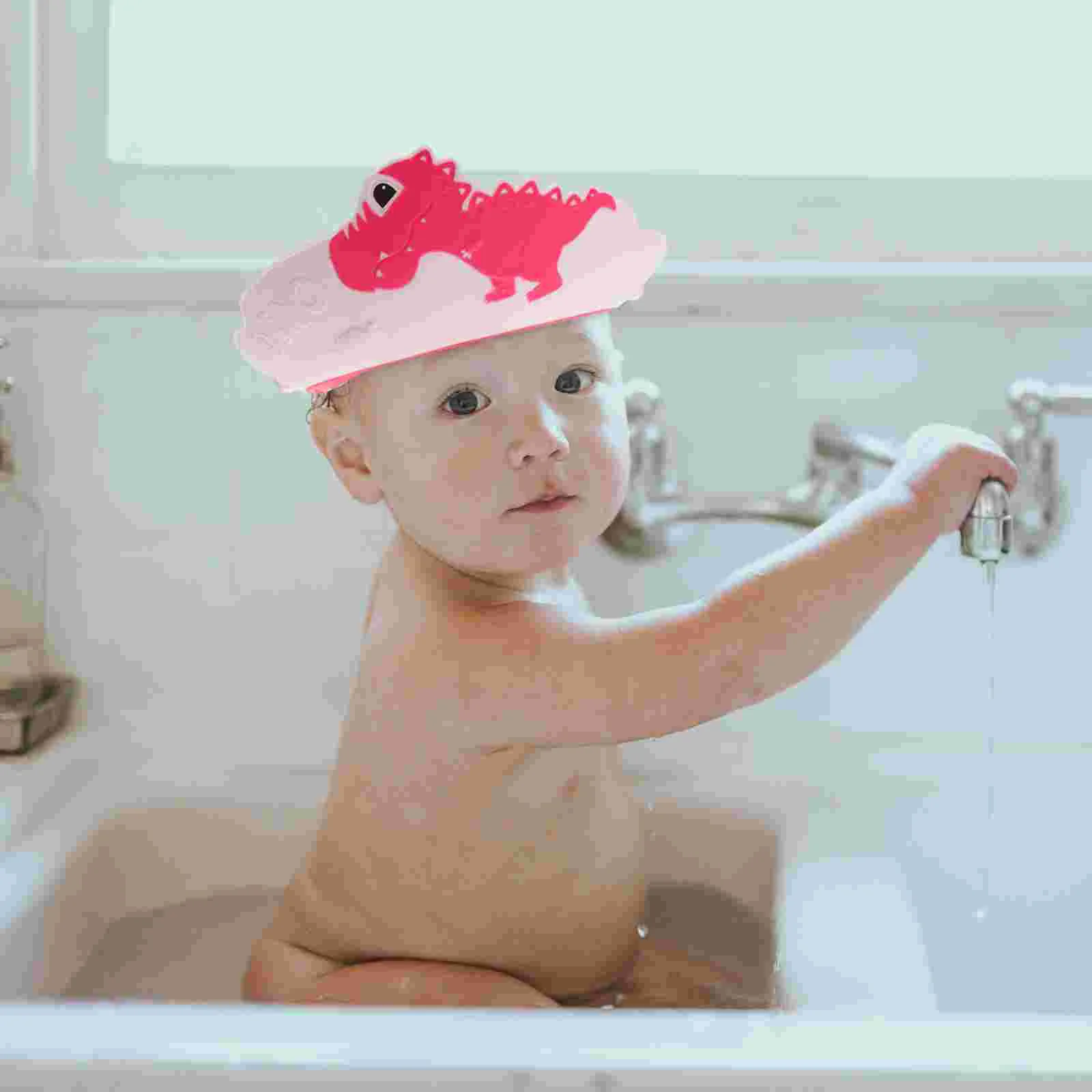 

Shampoo Ear Protection Cap Toddler Bathing Shower Hat Baby Caps Hair Washing Shield
