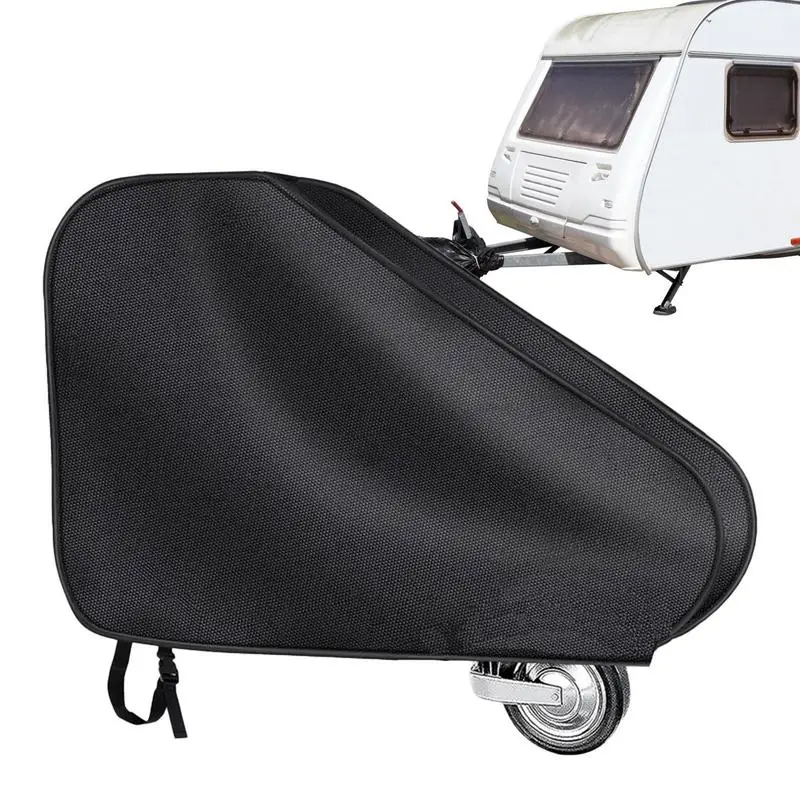 

RV Travel Trailer Tow Hitch Cover Hitch Cover Windproof Waterproof Oxford Cloth Rv Hitch Shade Caravans Trailer RV Accessories