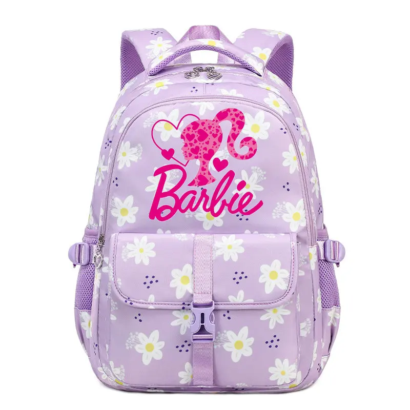 Рюкзак с изображением Барби для мальчиков и девочек сумка книг студенческий